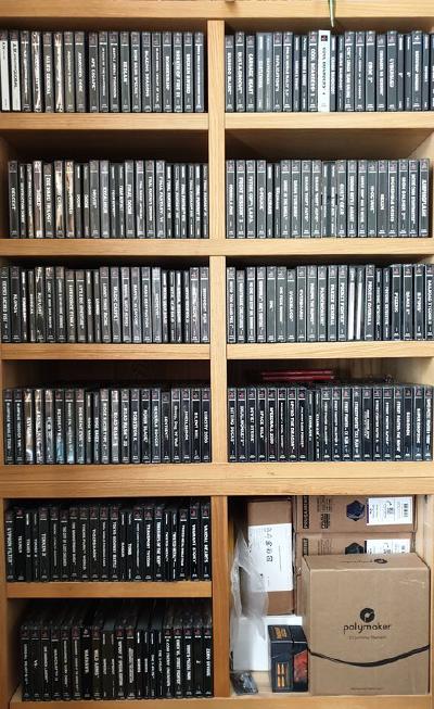 An image of selected PlayStation One games arranged in a row.