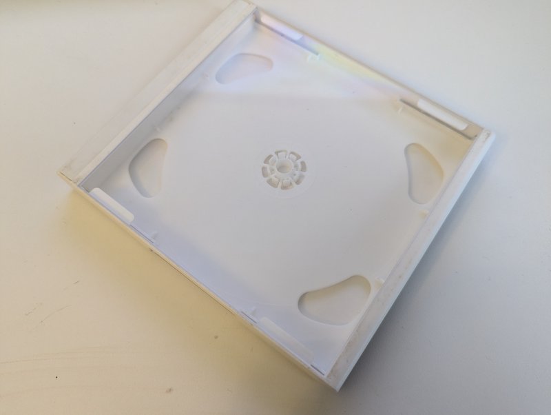 Jewel case interior