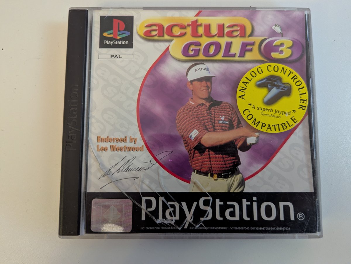 Actua Golf 3 - Front Cover
