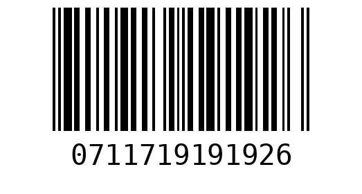 Anna Kournikova's Smash Court Tennis Launch Release (Greece, Portugal, Spain) Barcode - 0711719191926 - PlayStation 1 PAL region