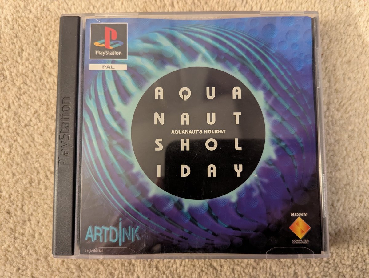 Aquanaut's Holiday - Front Cover