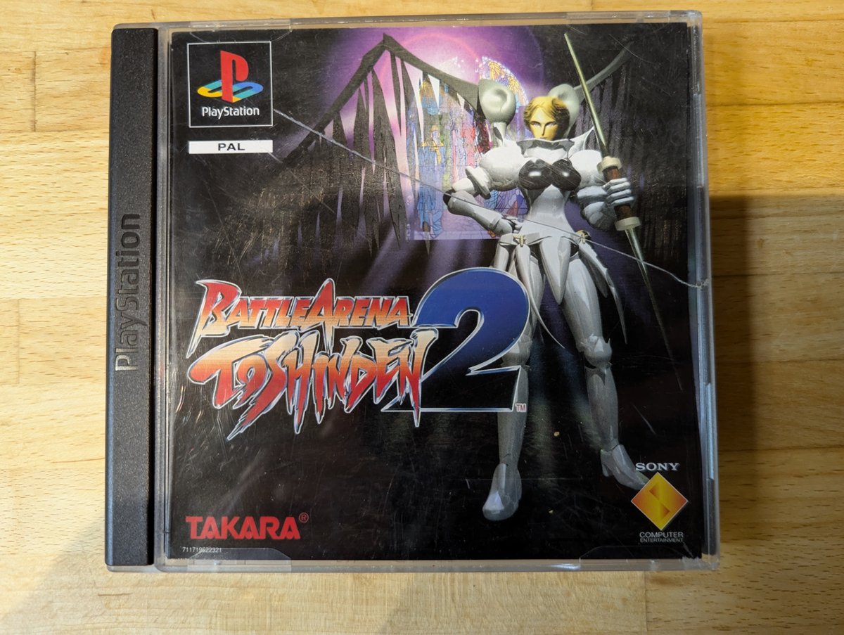 Battle Arena Toshinden 2 - Front Cover