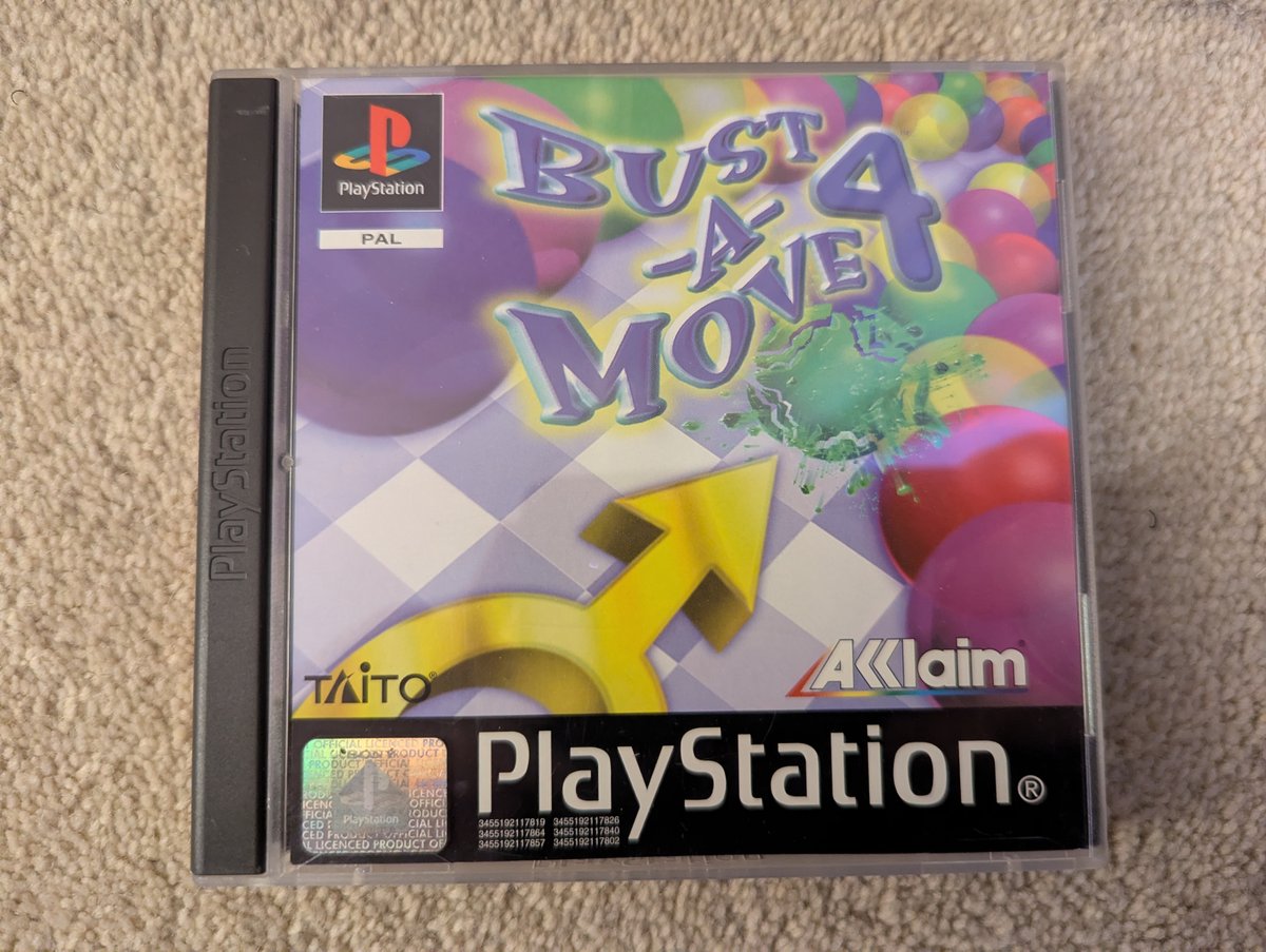 Bust-A-Move 4 - Front Cover