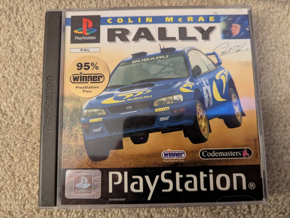 Colin McRae Rally - Front Cover
