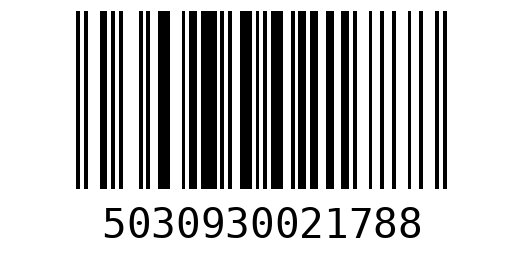 CyberTiger Original Barcode - 5030930021788 - PlayStation 1 PAL region