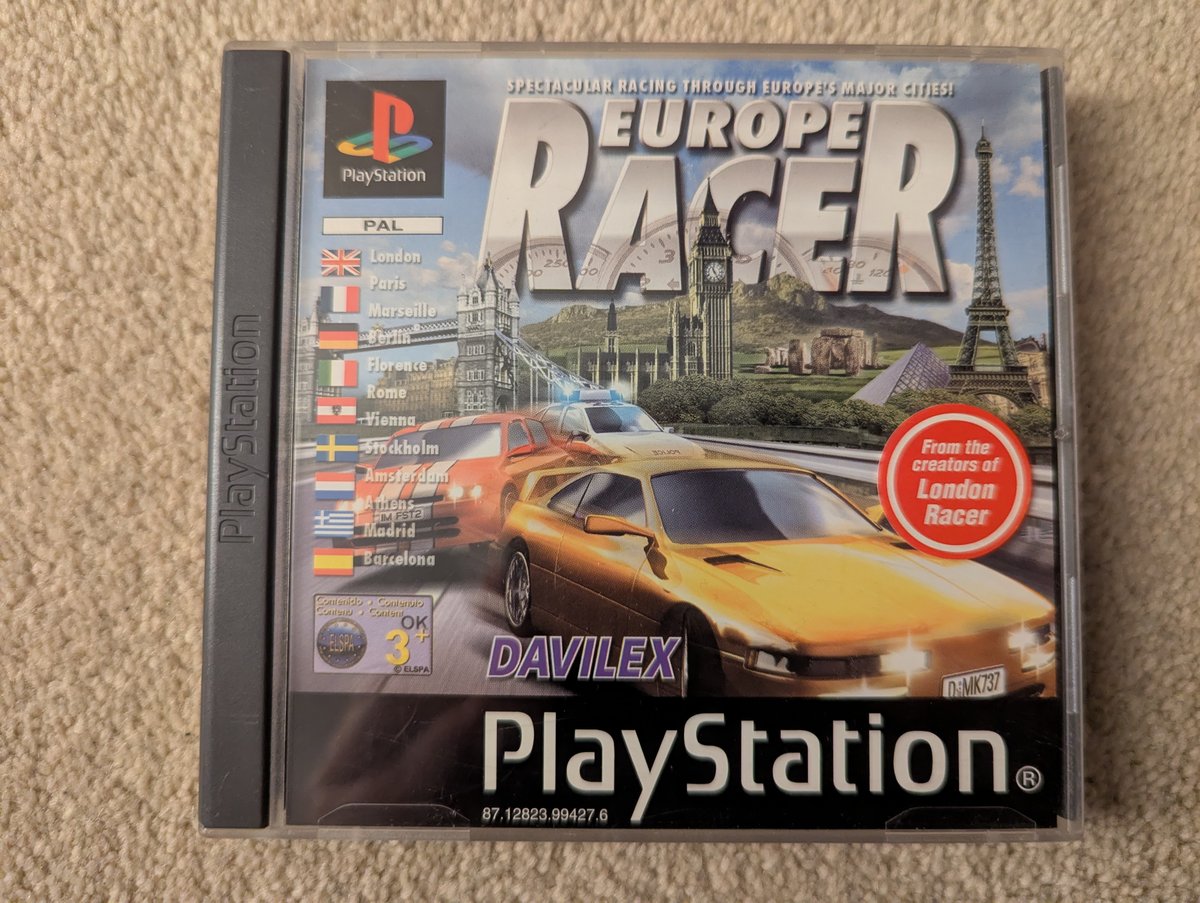 Europe Racer - Front Cover