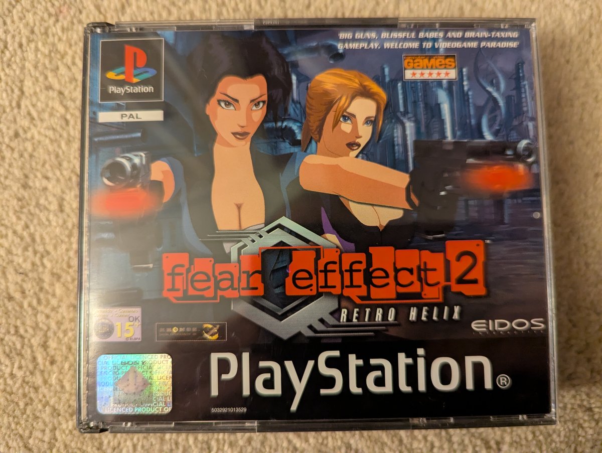 Fear Effect 2: Retro Helix - Front Cover