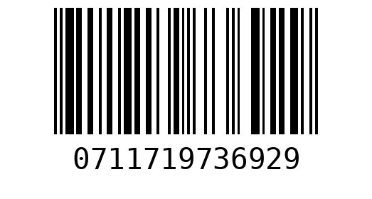 Final Fantasy VII Platinum Barcode - 0711719736929 - PlayStation 1 PAL region