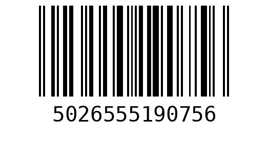 Grand Theft Auto Reprint Barcode - 5026555190756 - PlayStation 1 PAL region