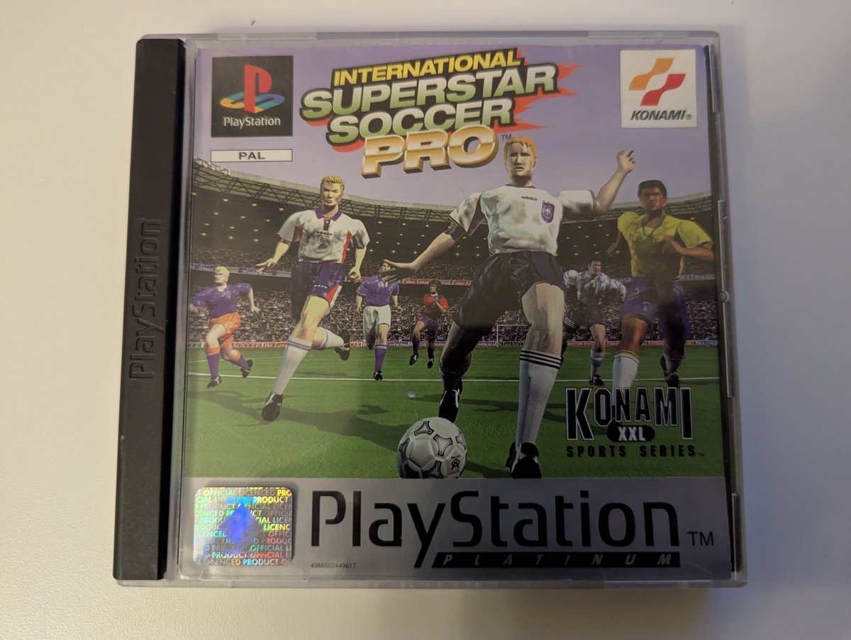 International Superstar Soccer Pro - Front Cover