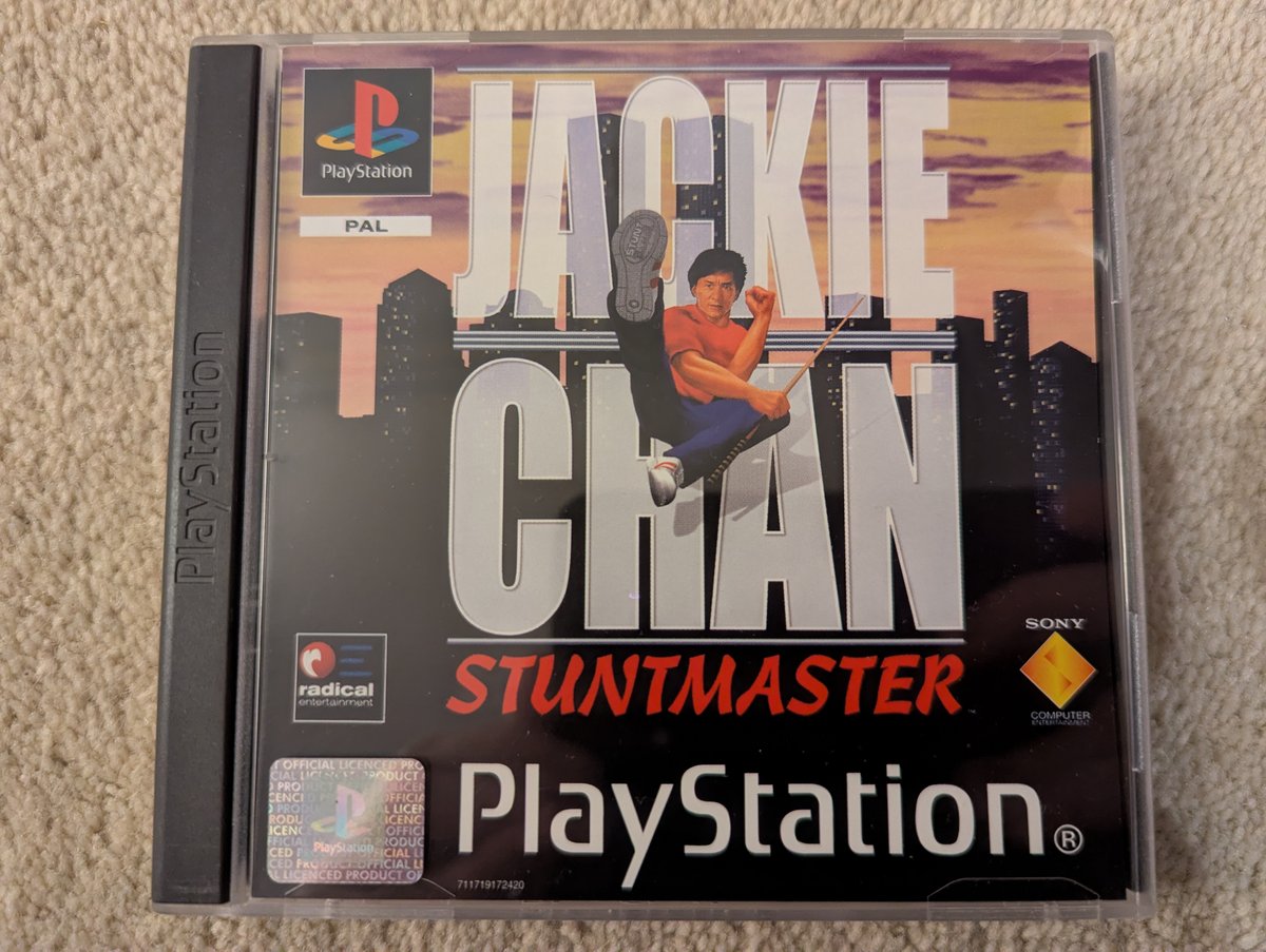 Jackie Chan Stuntmaster - Front Cover