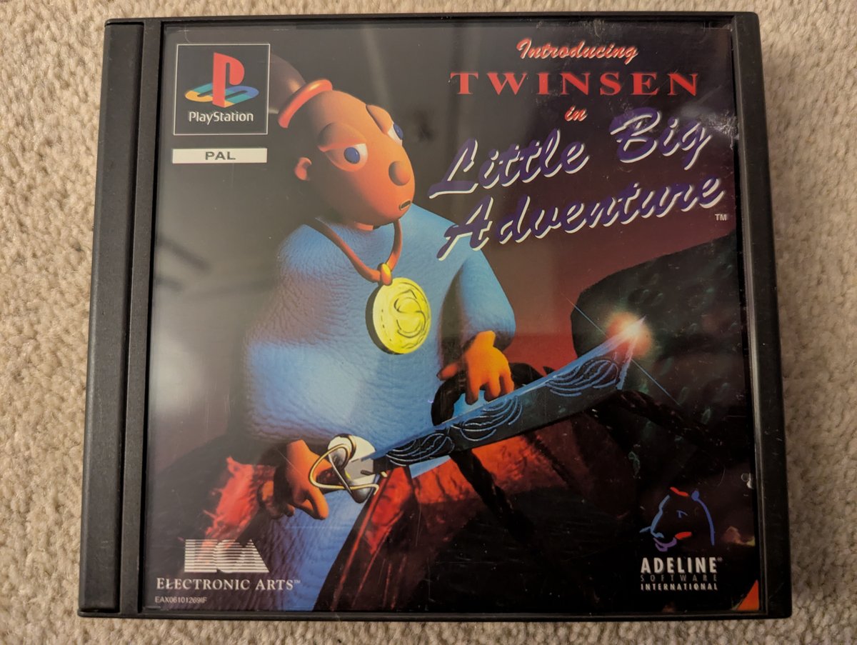 Little Big Adventure - Front Cover