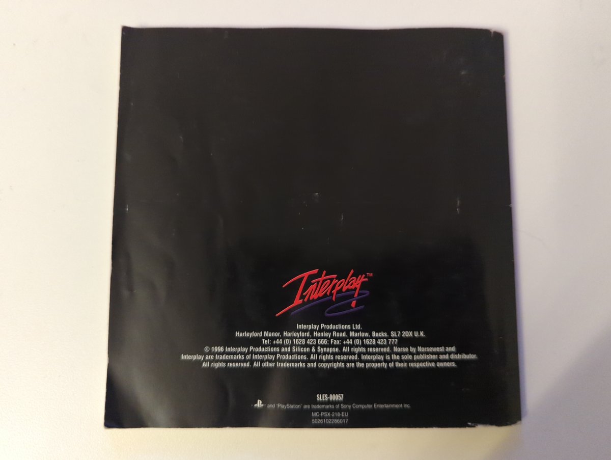 Manual back cover