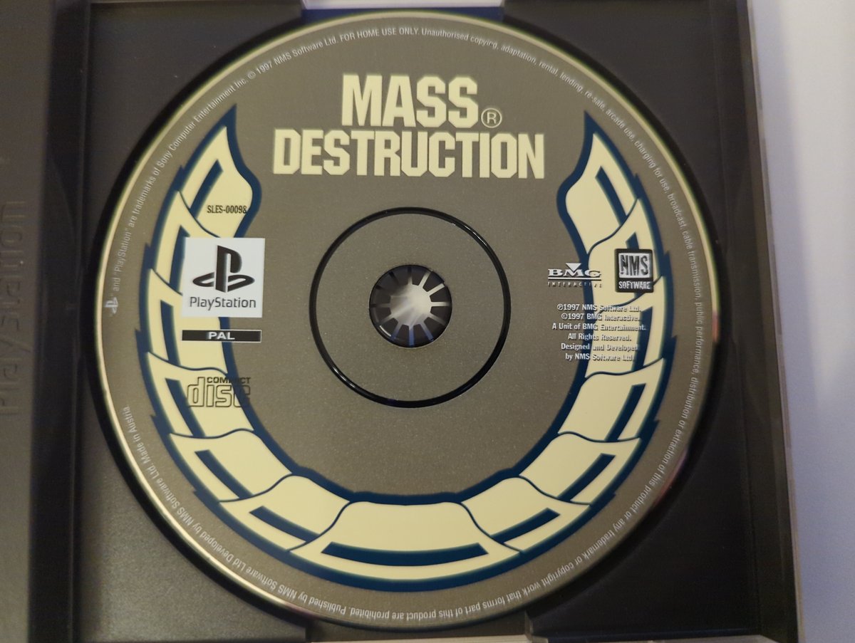 Mass Destruction - Disc 1 - PAL PlayStation 1