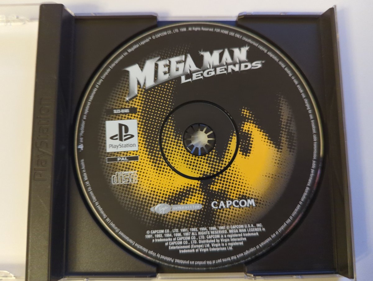 Mega Man Legends - Disc 1 - PAL PlayStation 1