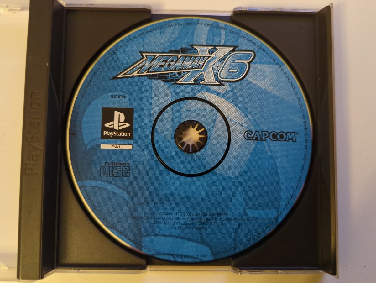 Mega Man X6 - Disc 1 - PAL PlayStation 1