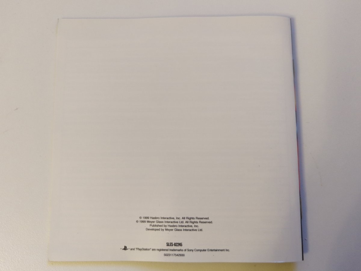 Manual back cover