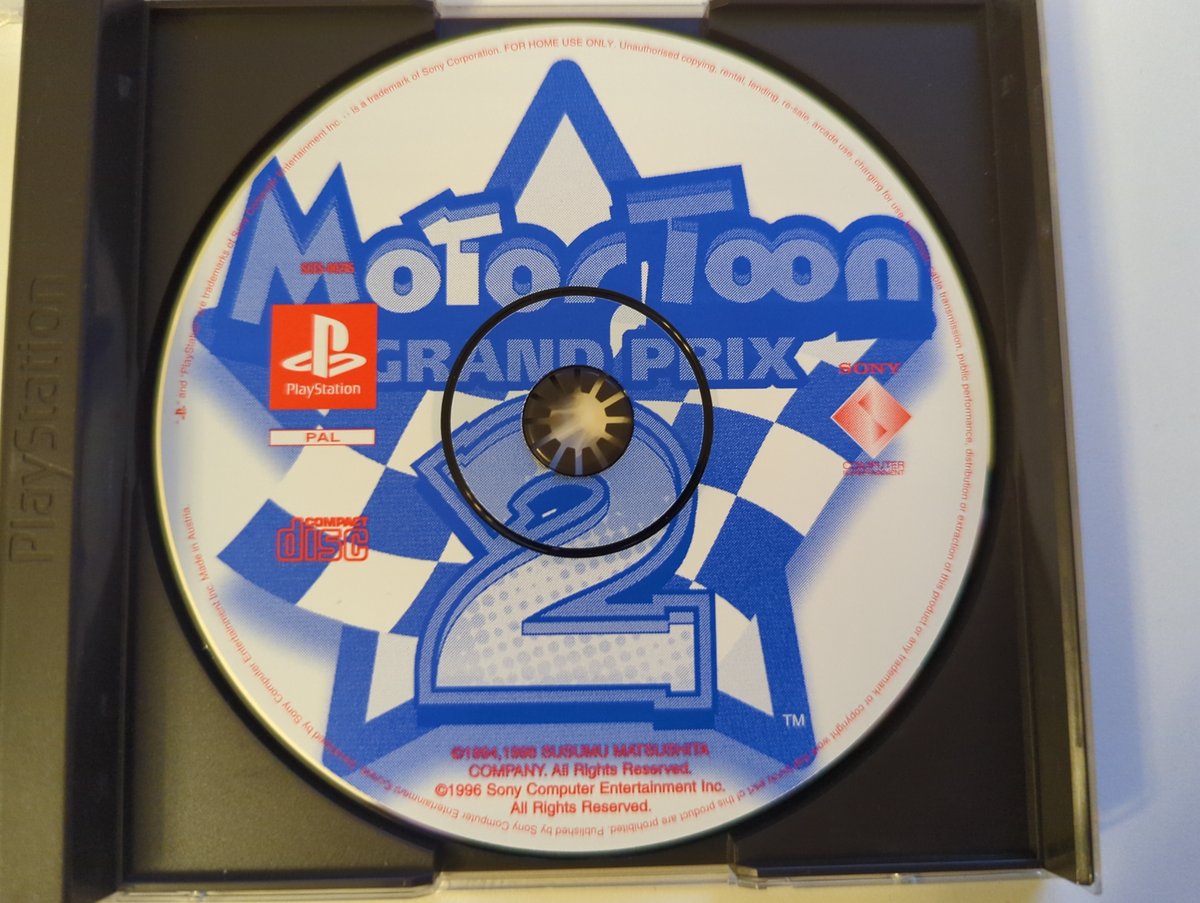 Motor Toon Grand Prix 2 - Disc 1 - PAL PlayStation 1