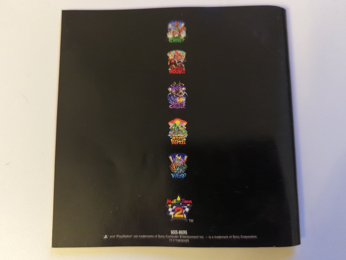 Manual back cover