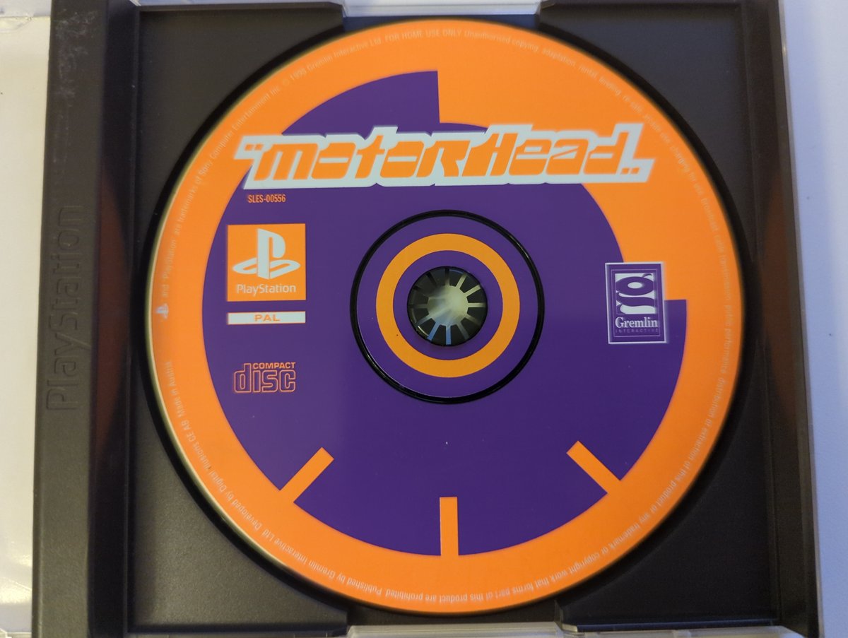 Motorhead - Disc 1 - PAL PlayStation 1