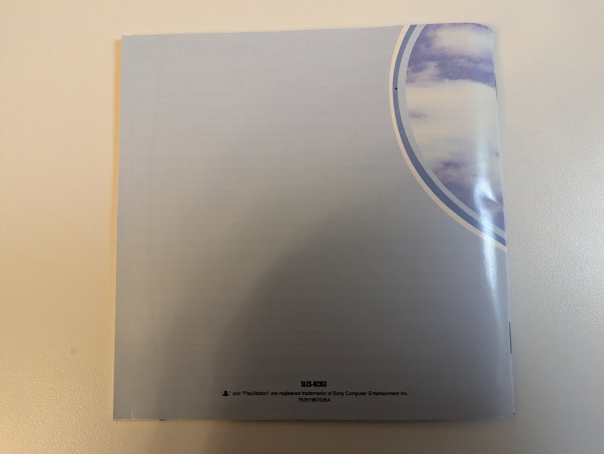 Manual back cover
