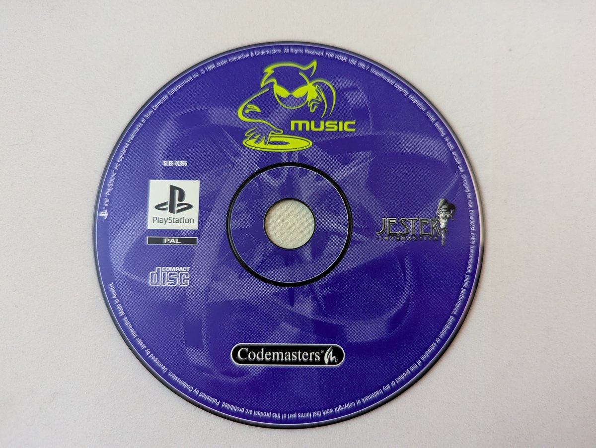 Music: Music Creation for the PlayStation - Disc 2 - PAL PlayStation 1