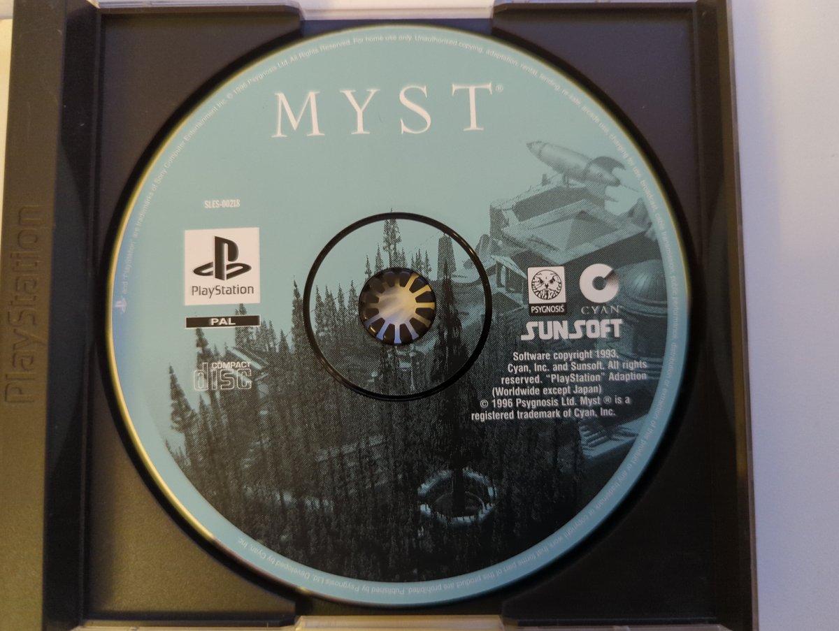 Myst - Disc 1 - PAL PlayStation 1