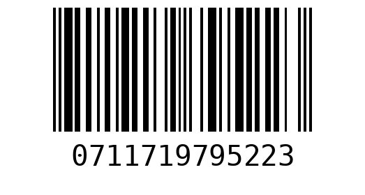Omega Boost Launch Release (Germany) Barcode - 0711719795223 - PlayStation 1 PAL region