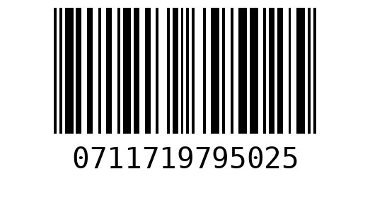 Omega Boost Launch Release (UK) Barcode - 0711719795025 - PlayStation 1 PAL region