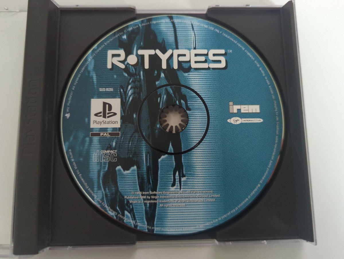 R-Types - Disc 1 - PAL PlayStation 1