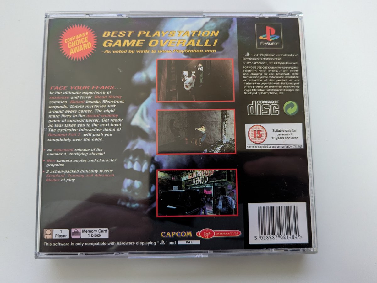 Resident Evil: Director's Cut - Back Cover
