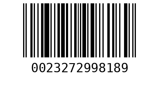 Star Wars: Episode I: The Phantom Menace Launch Release (UK) Barcode - 0023272998189 - PlayStation 1 PAL region