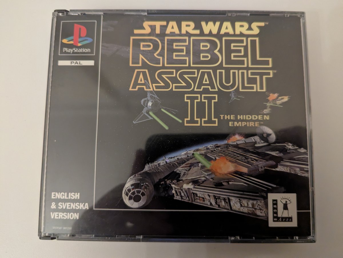 Star Wars: Rebel Assault II - Front Cover
