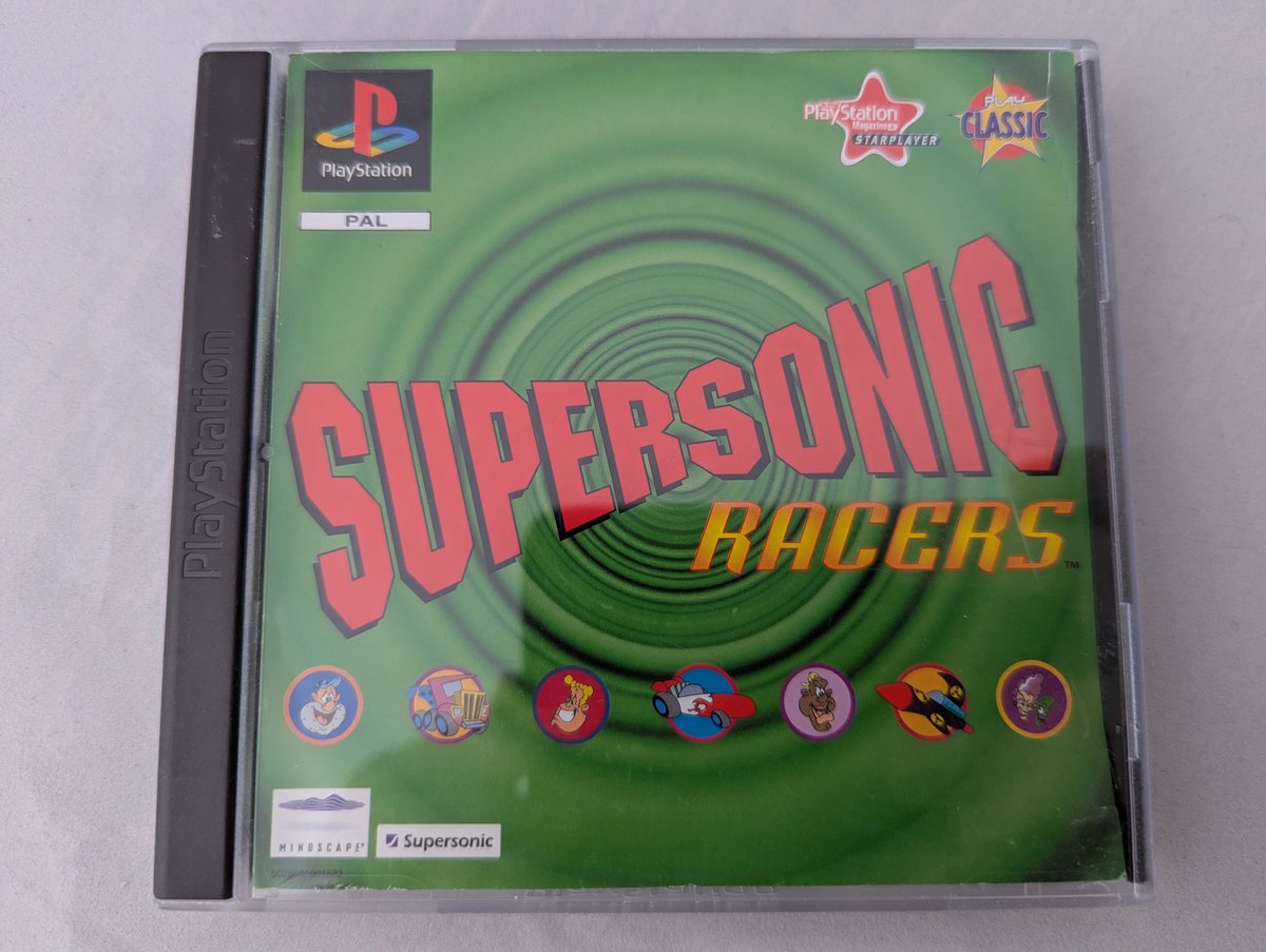 Supersonic Racers - Front Cover