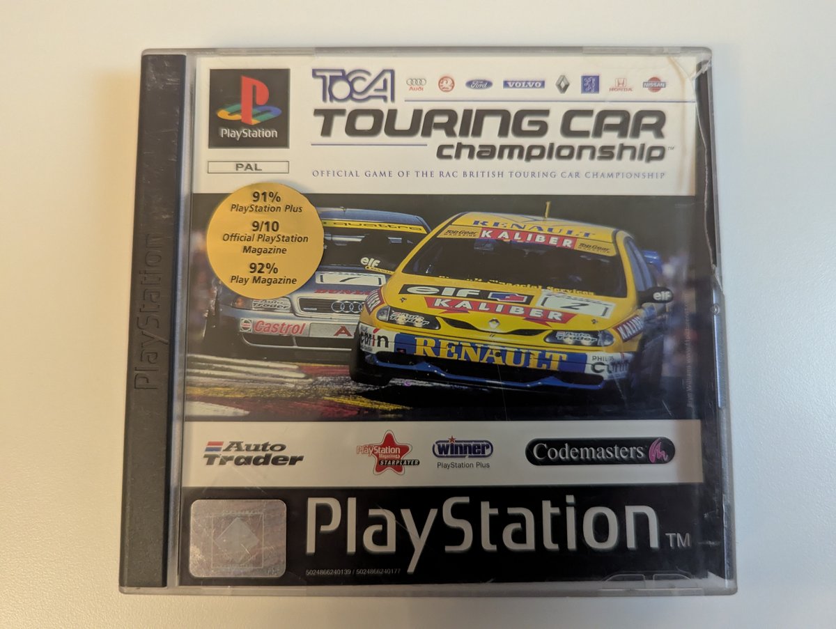 TOCA Touring Car Championship - Front Cover