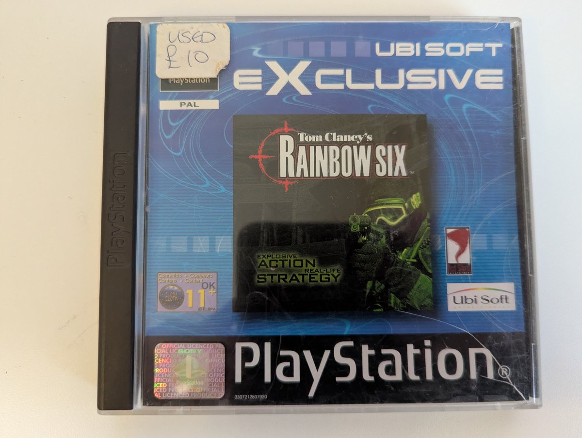 Tom Clancy's Rainbow Six - Front Cover