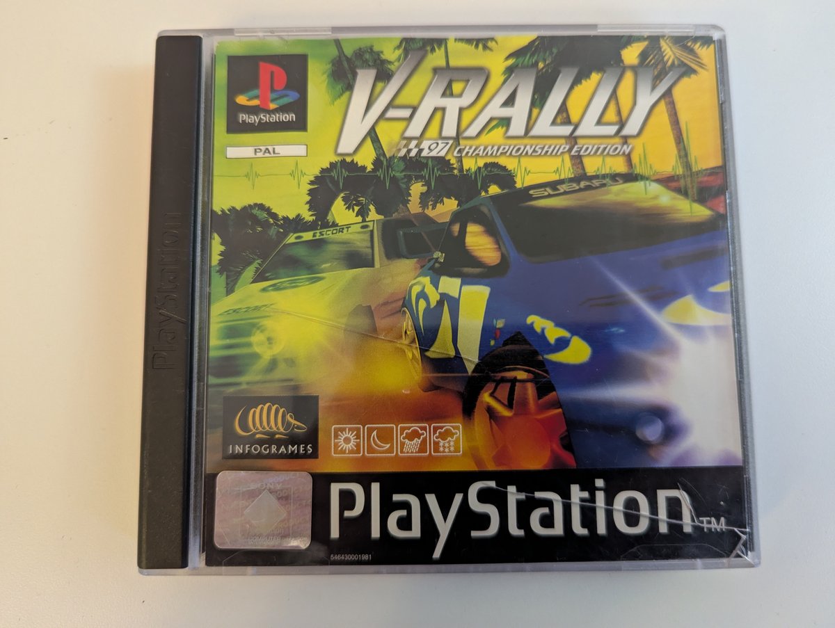 V-Rally: 97 Championship Edition - Front Cover