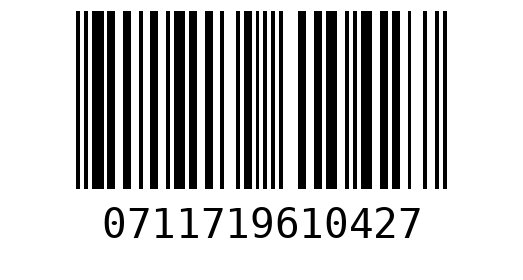 WipEout Original Barcode - 0711719610427 - PlayStation 1 PAL region