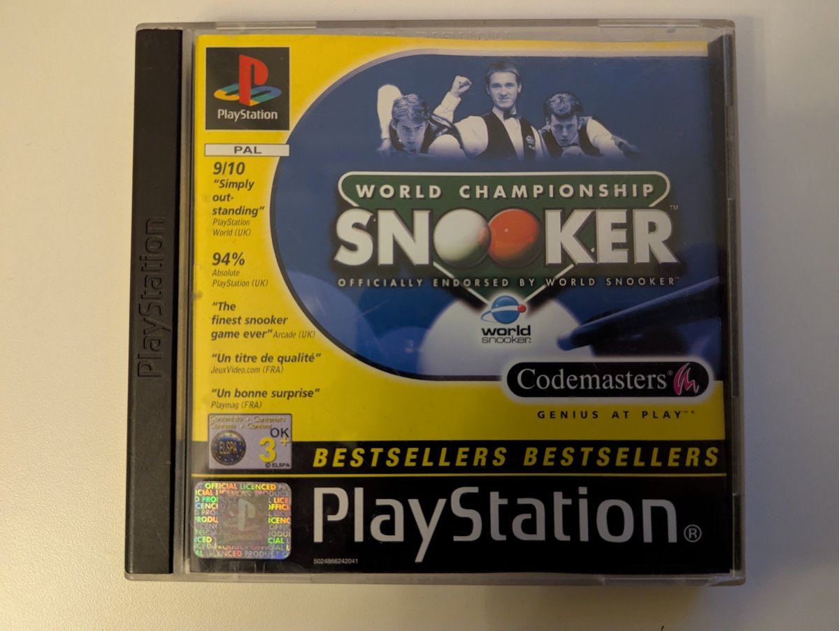 World Championship Snooker - Front Cover