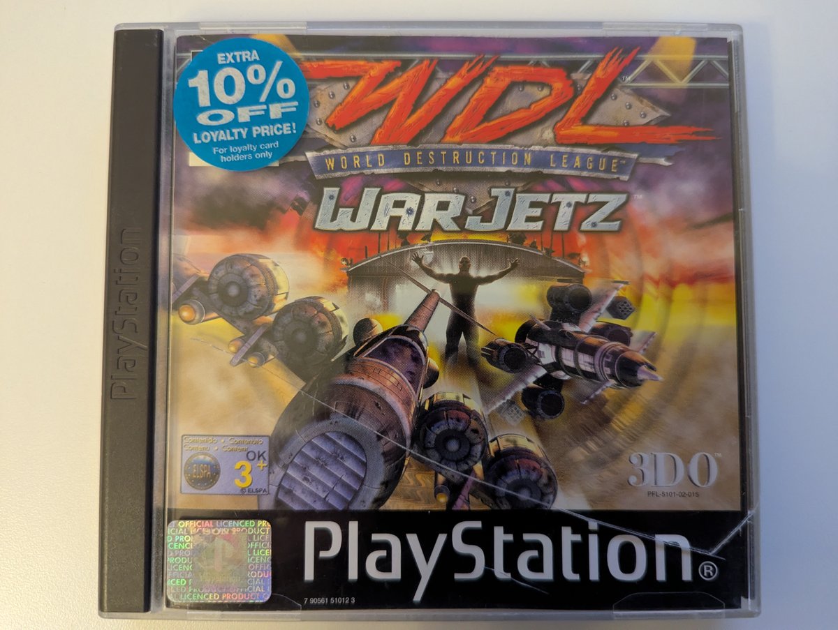 World Destruction League: WarJetz - Front Cover