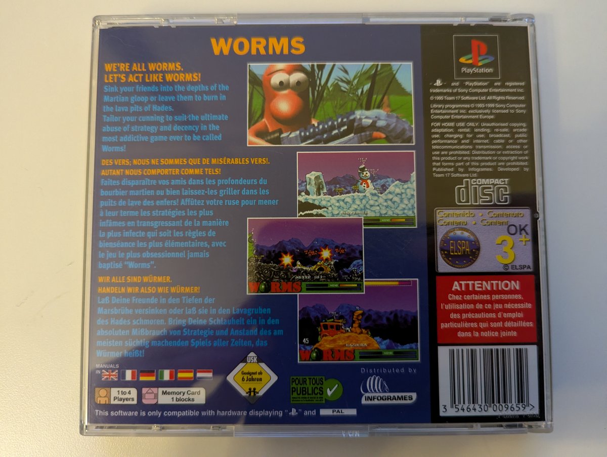 Worms - Back Cover