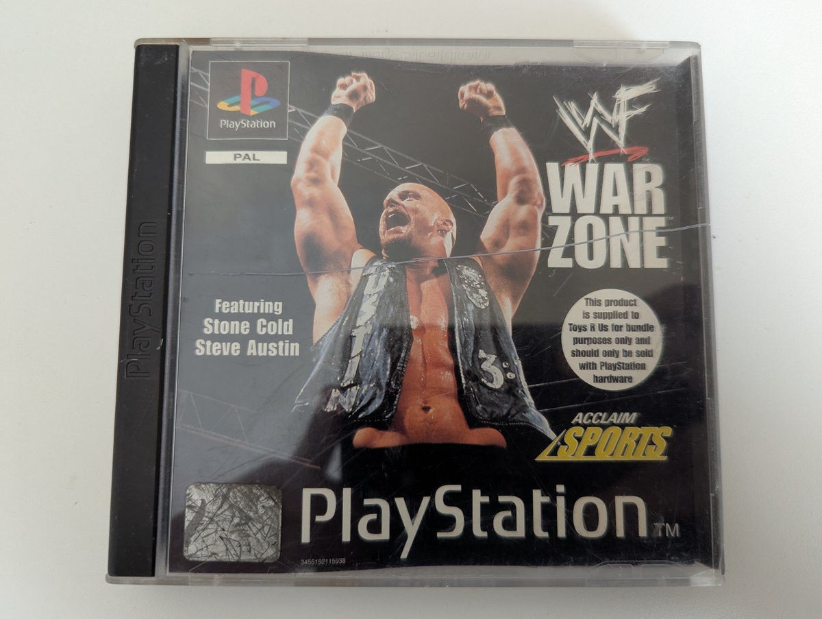 WWF War Zone - Front Cover