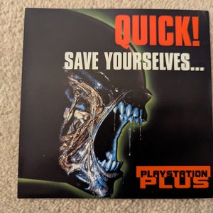 Alien PlatStation Plus Offer Leaflet