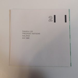 Datalinx NAT6545 Green Registration Card