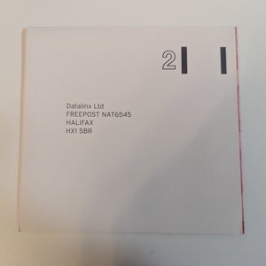 Datalinx NAT6545 Pink Registration Card