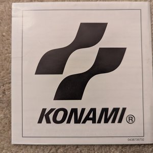Konami Registration Card