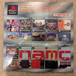 Namco Grey Product Flyer