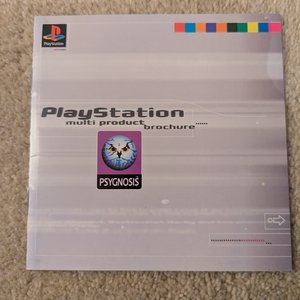 Psygnosis PlayStation Multi Product Brochure Catalogue