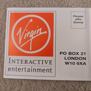Virgin Registration Postcard