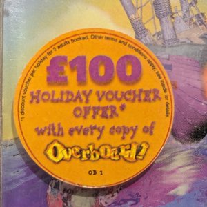 Round, Orange, £100 Holiday Voucher OB2
